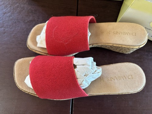 Damiani nwt red shoes - red,