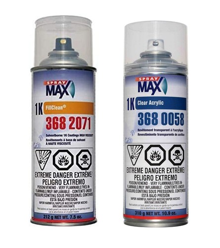 Spraymax paint kit - paint, for