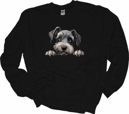 Peeking cesky terrier dog - peeking,