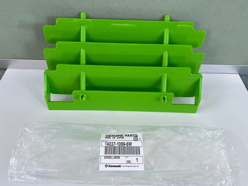 Kawasaki radiator shrouds - radiator,