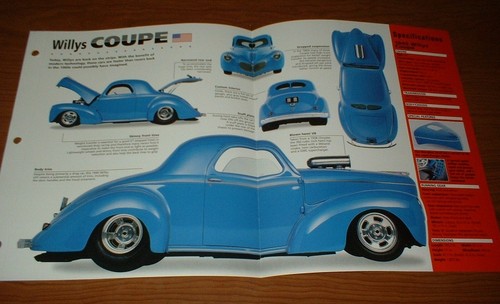 1940 willys coupe spec - coupe,