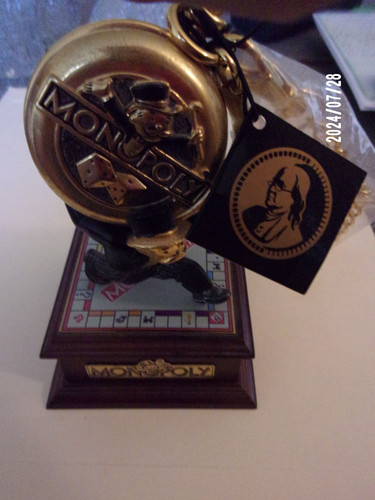 Monopoly pocket watch 1991 - pocket, watch,