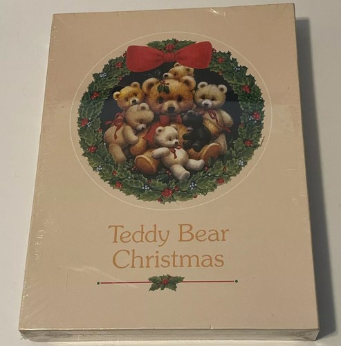 Vtg christmas puzzle round - christmas,