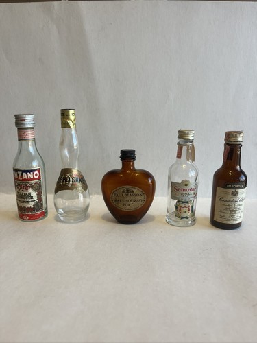 Lot vintage mini liquor - lot,