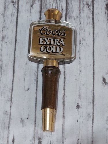 Coors extra gold beer - 7", tap