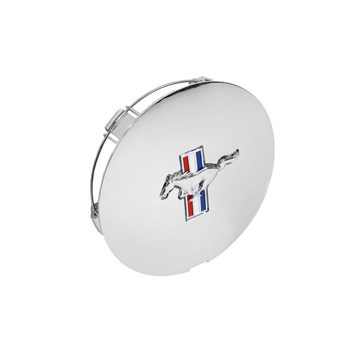 Chrome wheel center cap single - chrome,