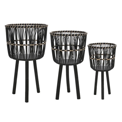 Bamboo planters 13 15 - bamboo,
