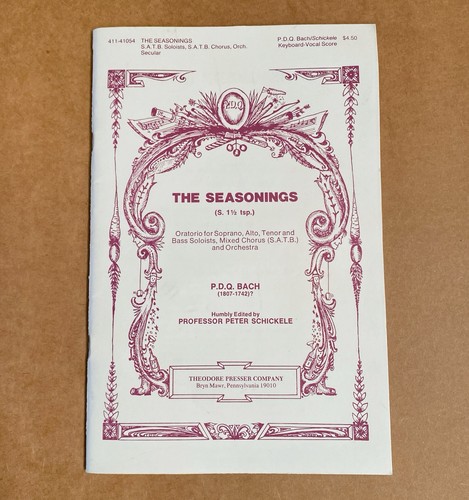 The seasonings satb - the,