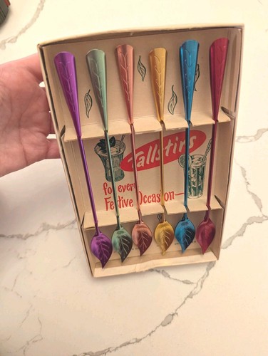 Tallstirs aluminum leaf spoons - aluminum,