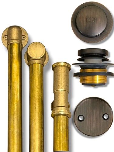 Tubular bath drain - 1-1/2",