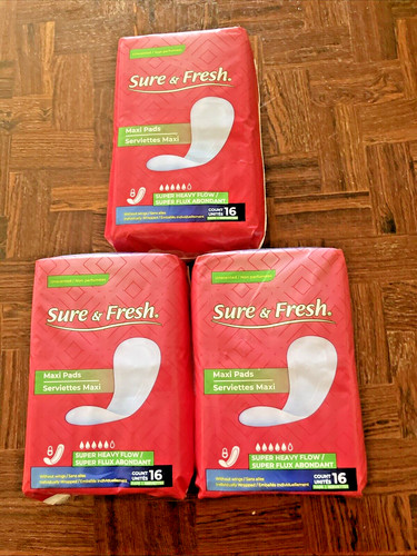 Maxi pads set sure - set, 3