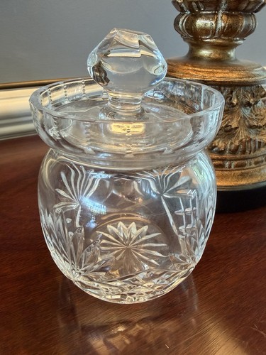 Clear crystal honey pot jam - crystal,