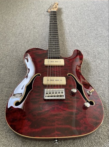 Harley benton 90qm trans - te-90qm,