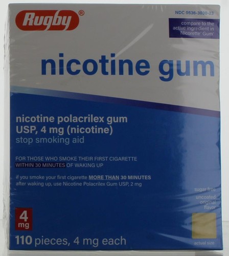 Rugby nicotine gum 4mg - rugby,