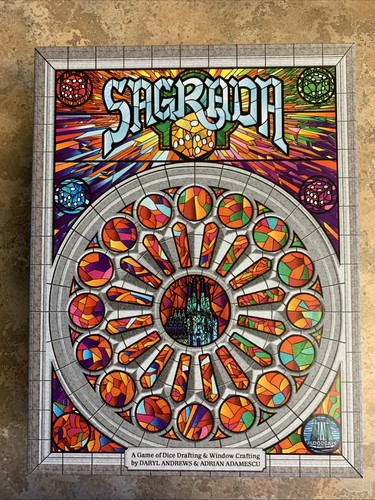 Sagrada board game - sagrada,