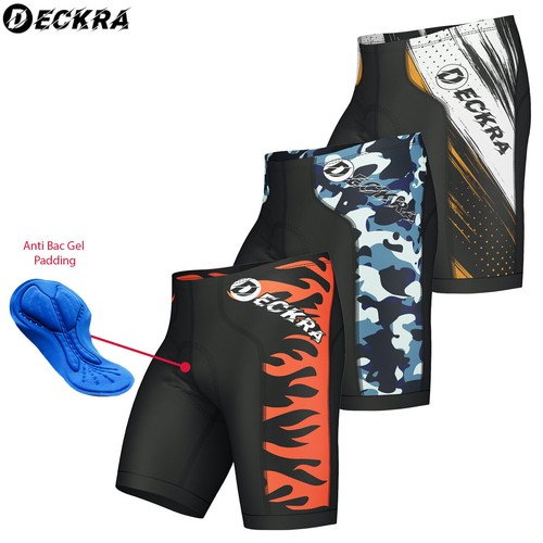New men cycling shorts 3d - new,