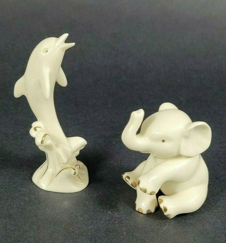Lenox porcelain elephant - porcelain,