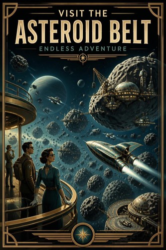 Asteroid belt solar system - belt,