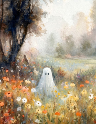 Ghost flower field - in,
