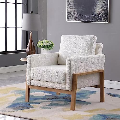 Cream homepop wood frame - -,