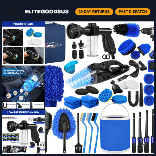 45pcs car detailing - detailing, brush