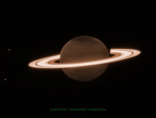 Infrared saturn with - saturn,
