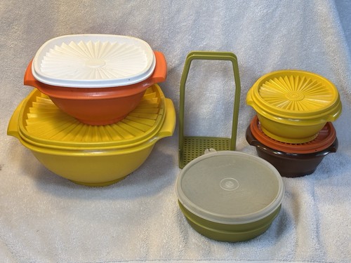 Vtg tupperware servalier bowls - vtg,