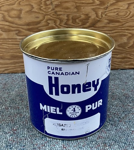 Vintage pure honey canadian - honey,