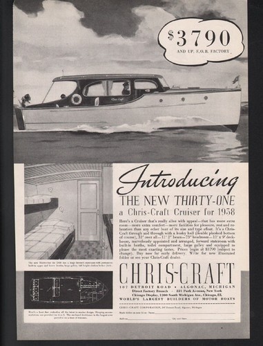 1937 chris craft - chris, motor