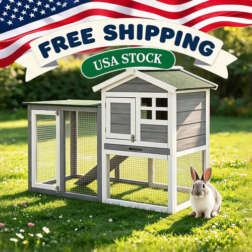 Story wooden rabbit - 2-story,