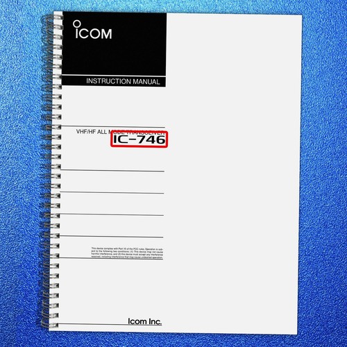 Icom 746 vhf - ic-746, all