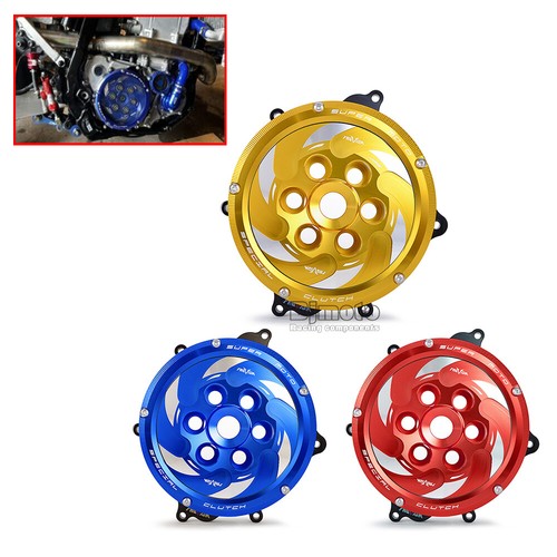 Engine clear clutch cover - engine,