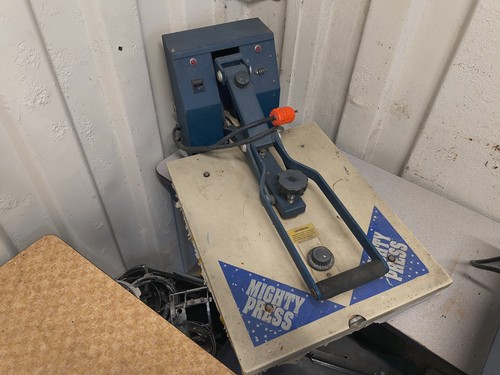 Used stahls mighty press heat - mighty,