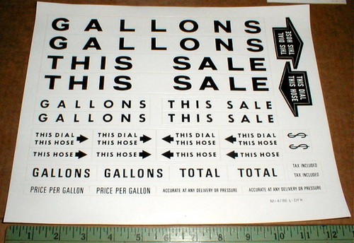 Original gasoline gas pump - gasoline,