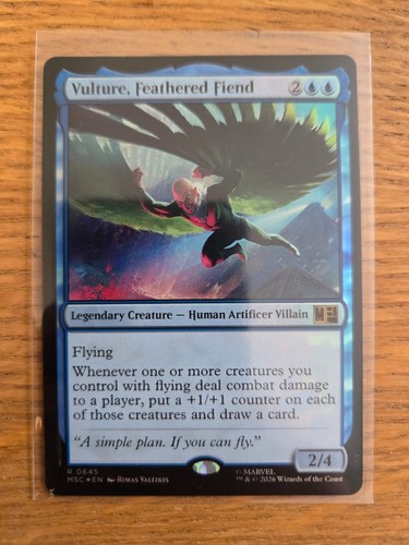 Vulture feathered fiend foil - feathered,