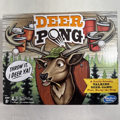 Deer pong drinking party - pong,