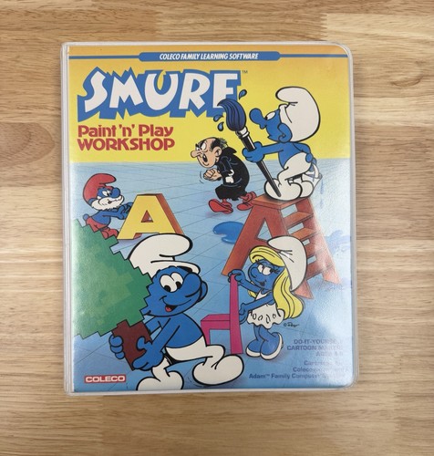 Smurf paint play workshop - play,