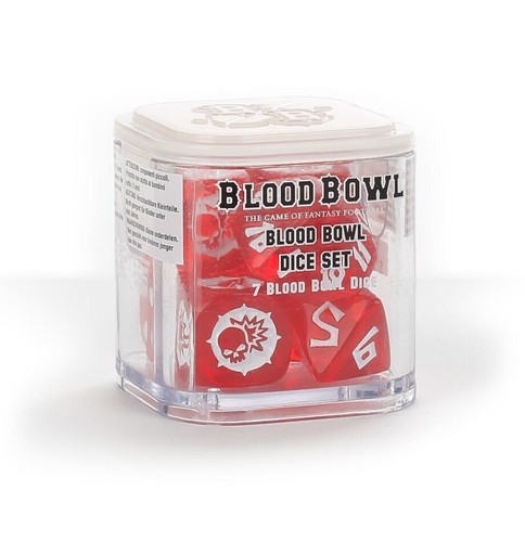 Blood bowl dice set - blood,