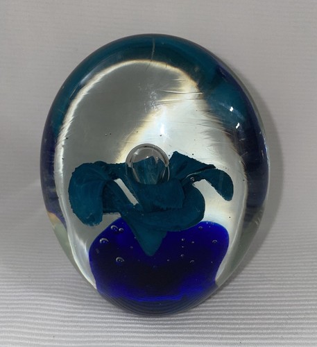 Glass paper weight - weight, and