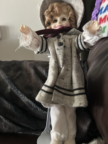 Shirley temple porcelain doll - shirley,