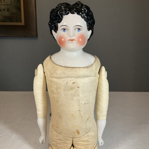 Antique china head doll - china,