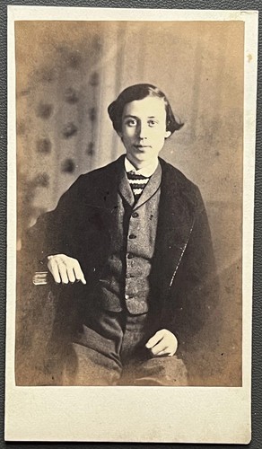 Antique cdv studio portrait - antique,