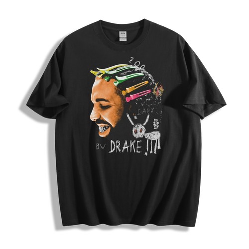 Drake hair clip graphic - clip,