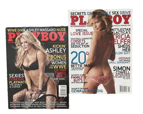 Playboy magazine 2007 - lot, of