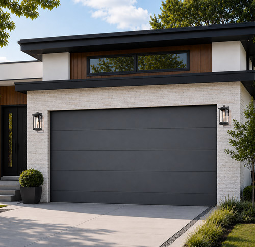 Wood finish garage - 8',