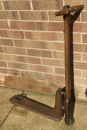 Antique french wooden - antique, scooter