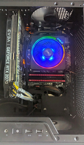 Asus black desktop tower - asus, &
