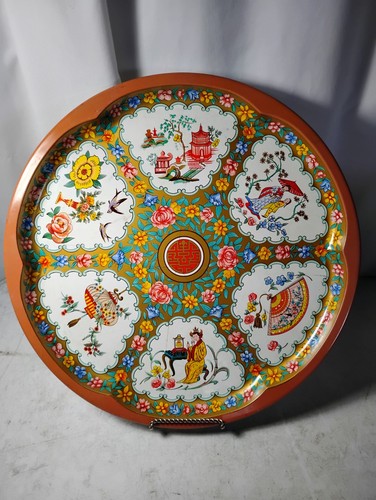 Metal mcm daher decorated ware - mcm,