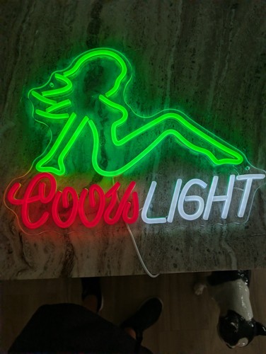 Coors light neon - coors,
