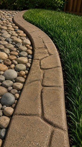 Decorative landscape curbing - landscape,
